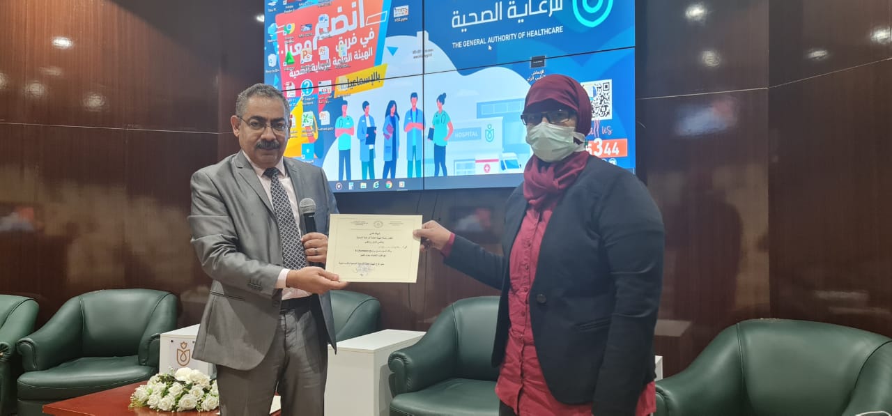 جانب من التكريم 