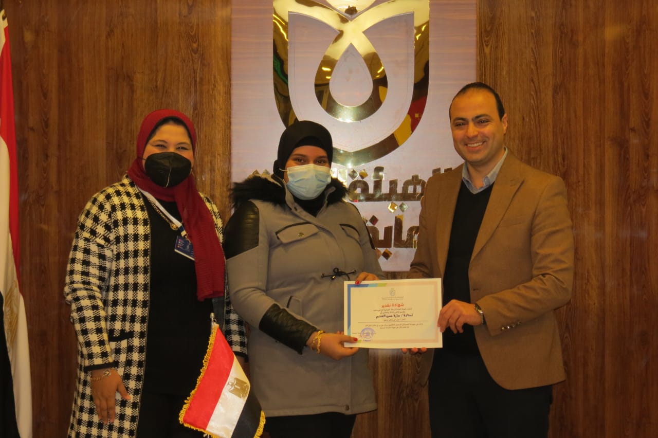 جانب من التكريم 