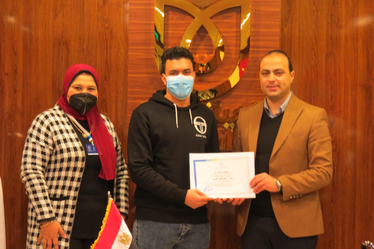 جانب من التكريم 