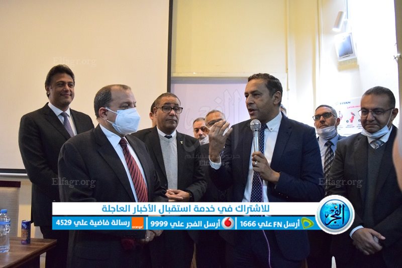 افتتاح تطوير مدرج بكلية العلوم بجامعة بني سويف (3)