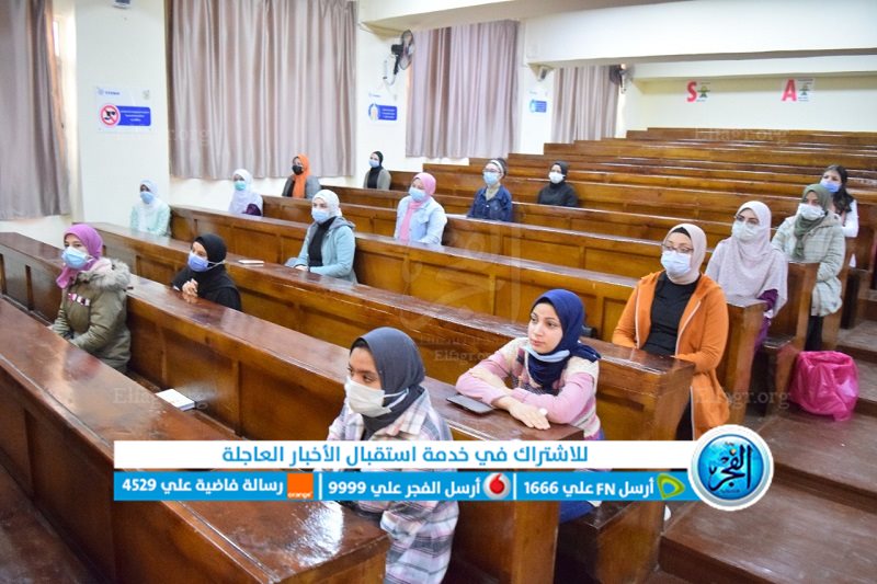 افتتاح تطوير مدرج بكلية العلوم بجامعة بني سويف (4)