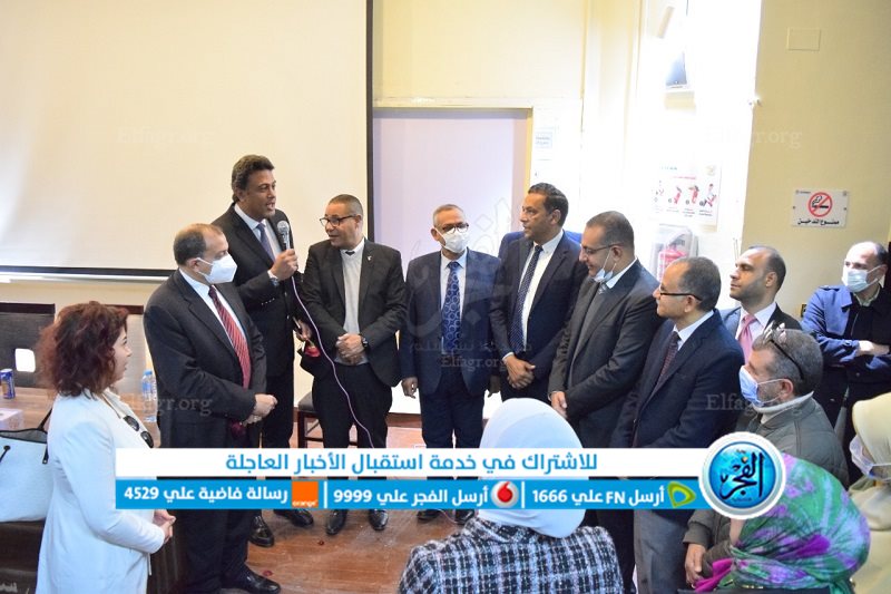 افتتاح تطوير مدرج بكلية العلوم بجامعة بني سويف (5)