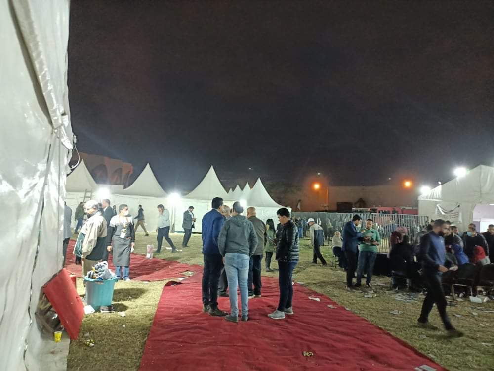 جانب من فاعليات الانتخابات 