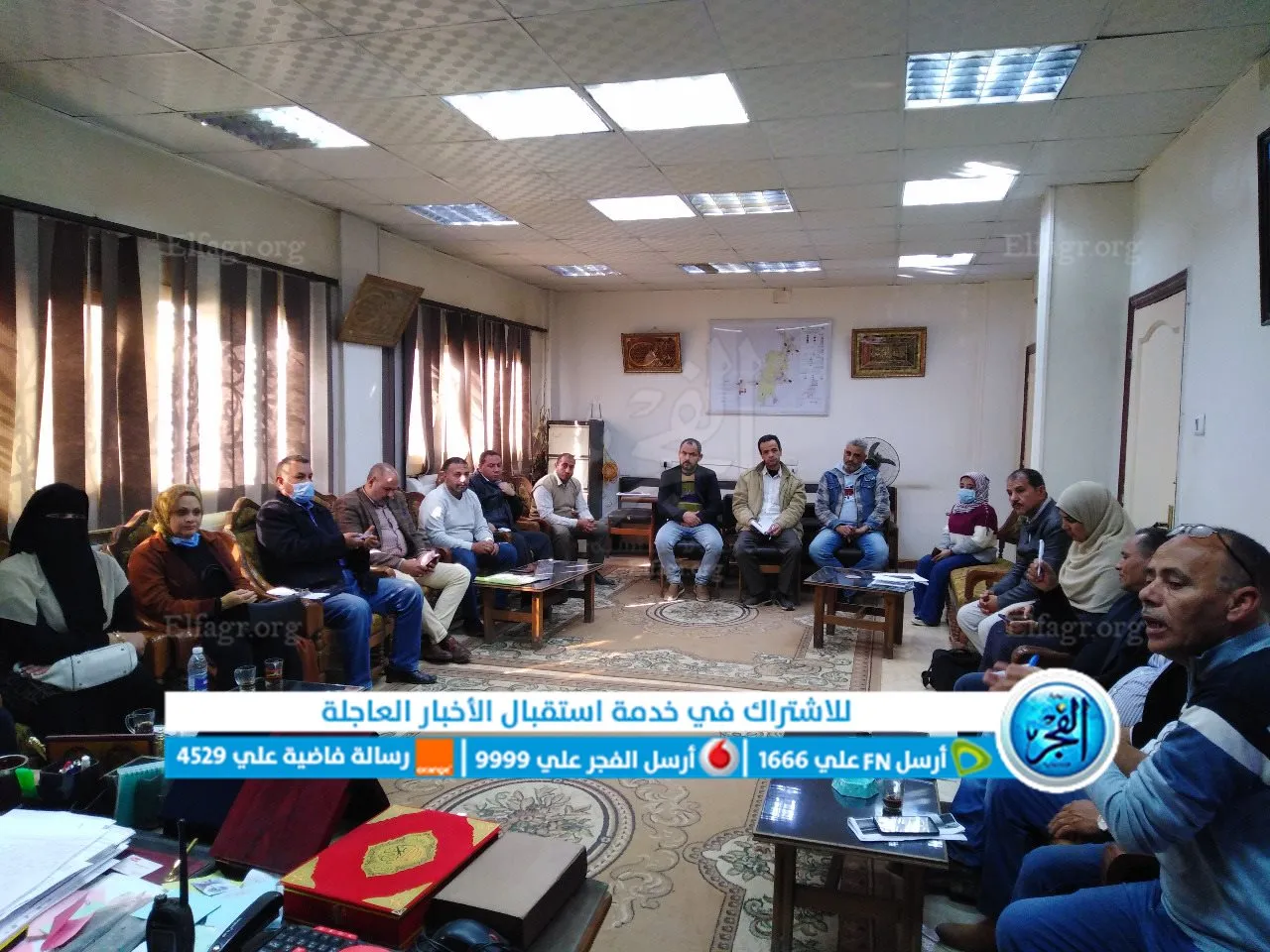 اجتماع رئيس مركز إبشواى 