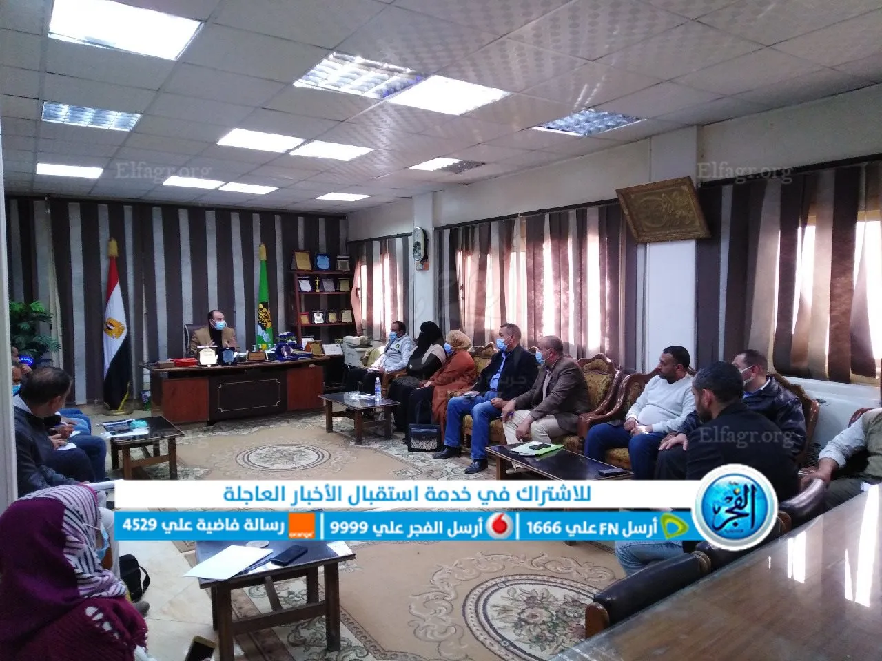 اجتماع رئيس مركز إبشواى 