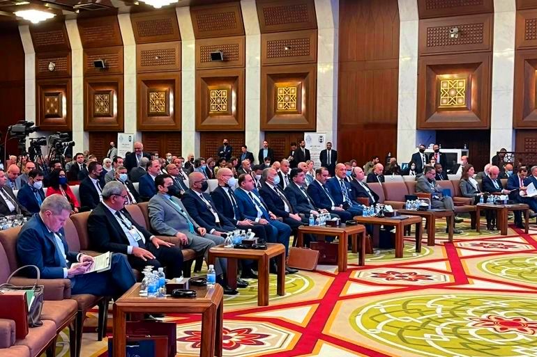 وزير الري يشارك في جلسة إفتتاح لمؤتمر بغداد الدولي للمياه 