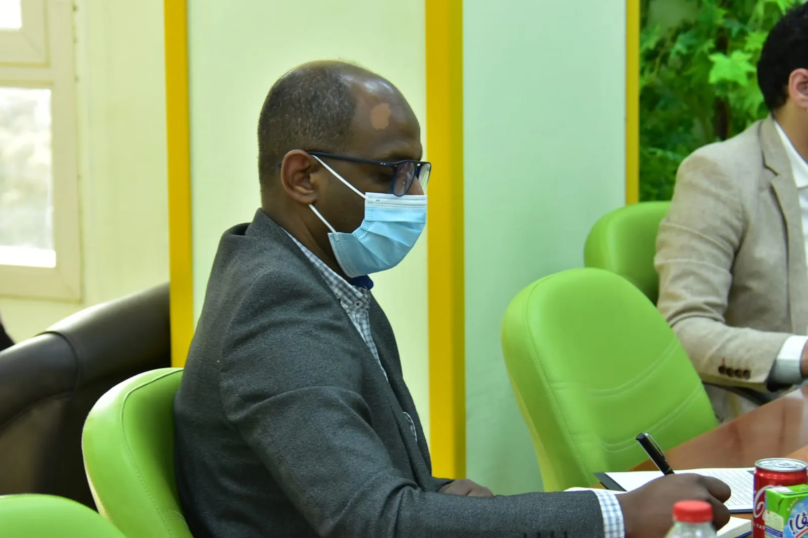 جانب من الاجتماع 