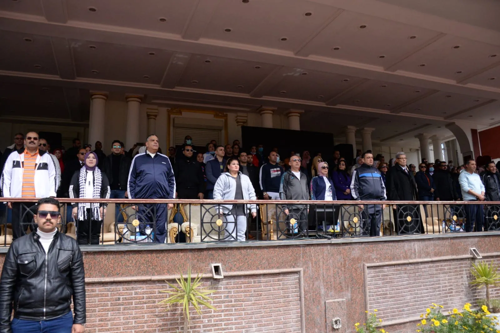 اثناء الإحتفالية 