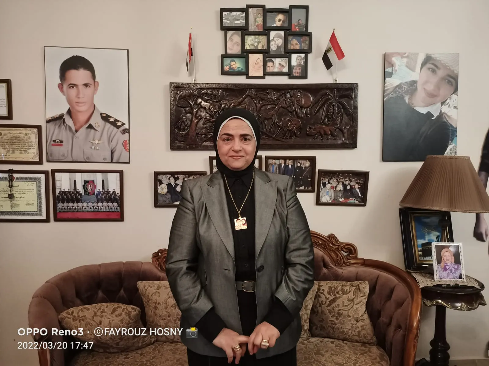 أم شهيد القوات المسلحة بالإسكندرية 