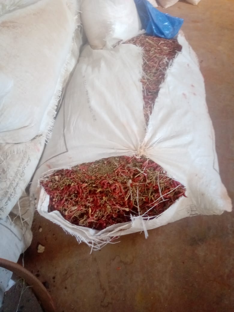 جانب من المضبوطات