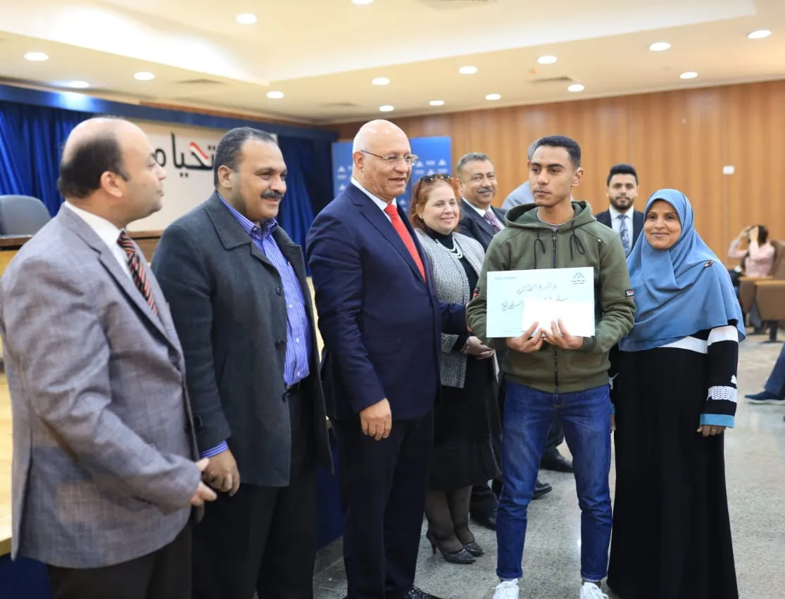 جانب من التكريم 