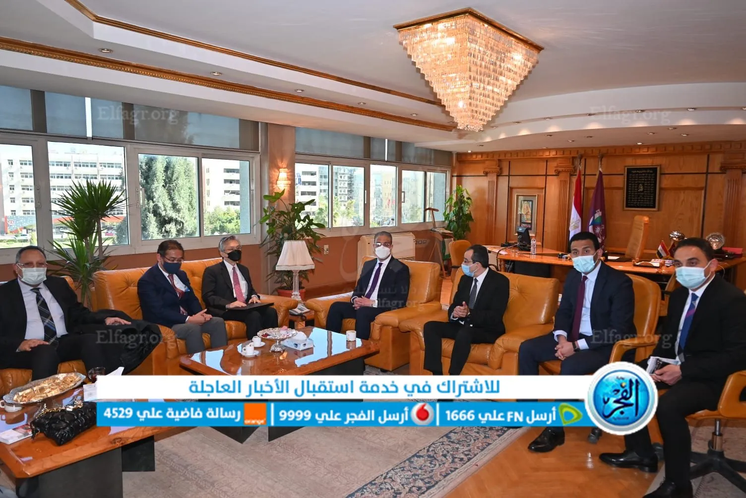 محافظ الفيوم يشهد توقيع بروتوكول تعاون بين الجامعة و 