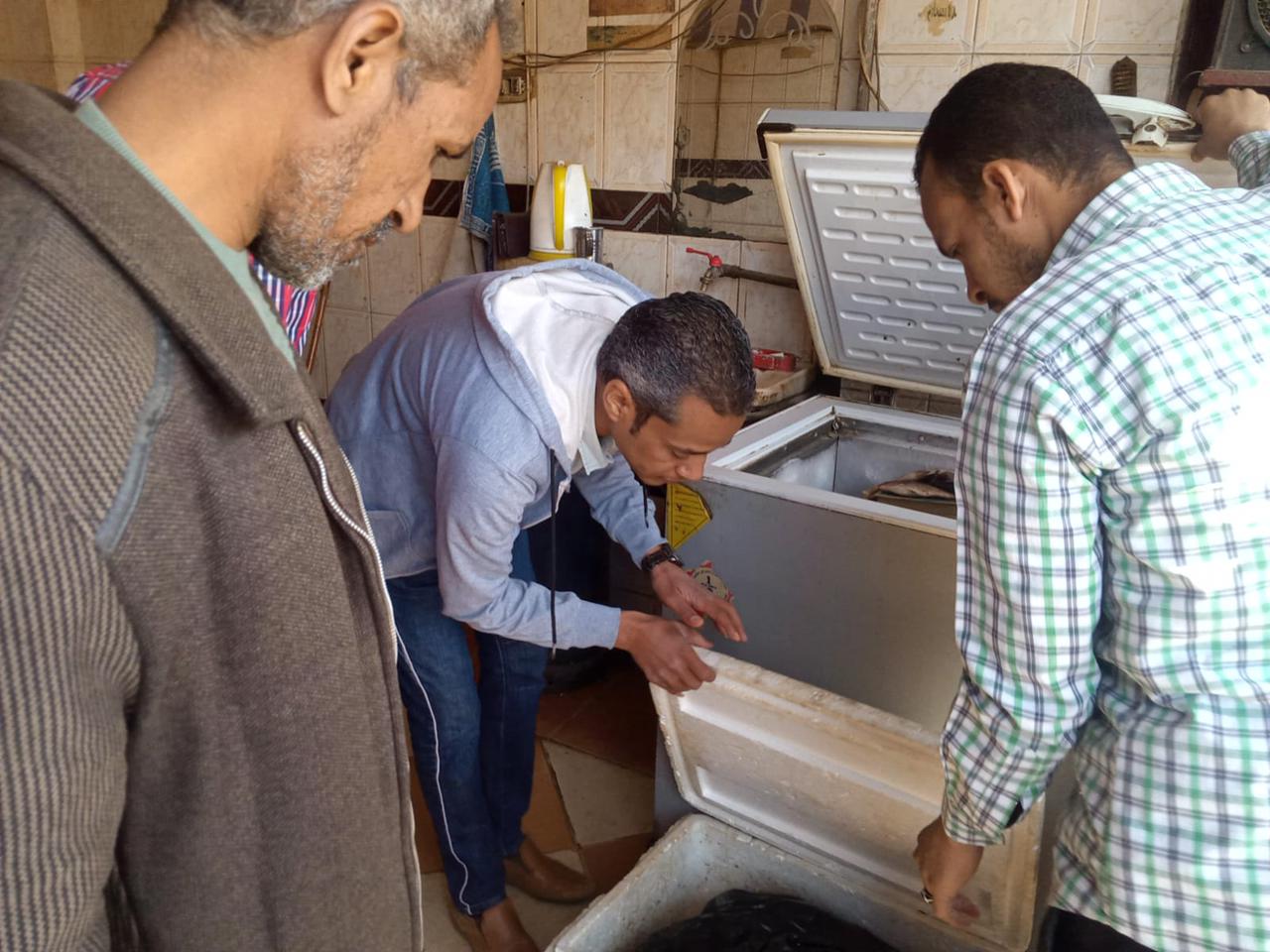 حملة مكبرة على الأسواق بمركز ومدينة إدفو