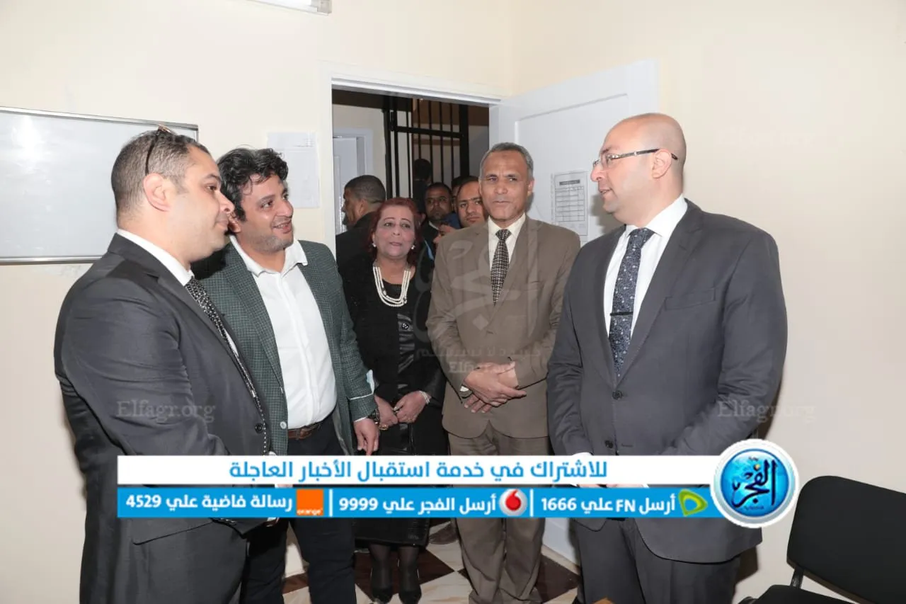إفتتاح المقر الجديد لعيادة ناصر للتأمين الصحي ببني سويف (1)