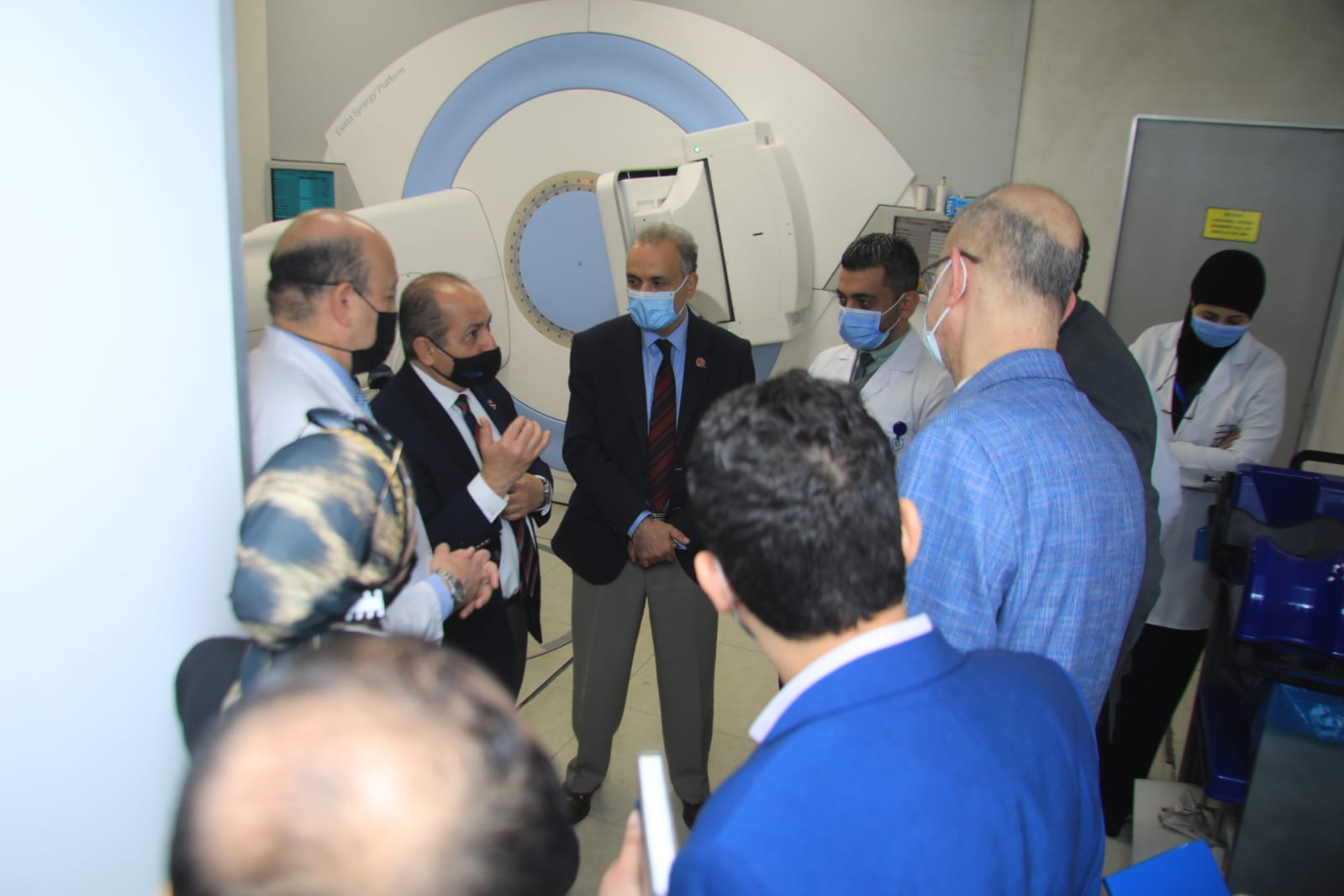 وفد من الكلية الملكية للأطباء والجراحين بجلاسكو يزور المنشآت الصحية ببورسعيد