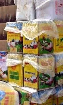 جانب من المضبوطات 