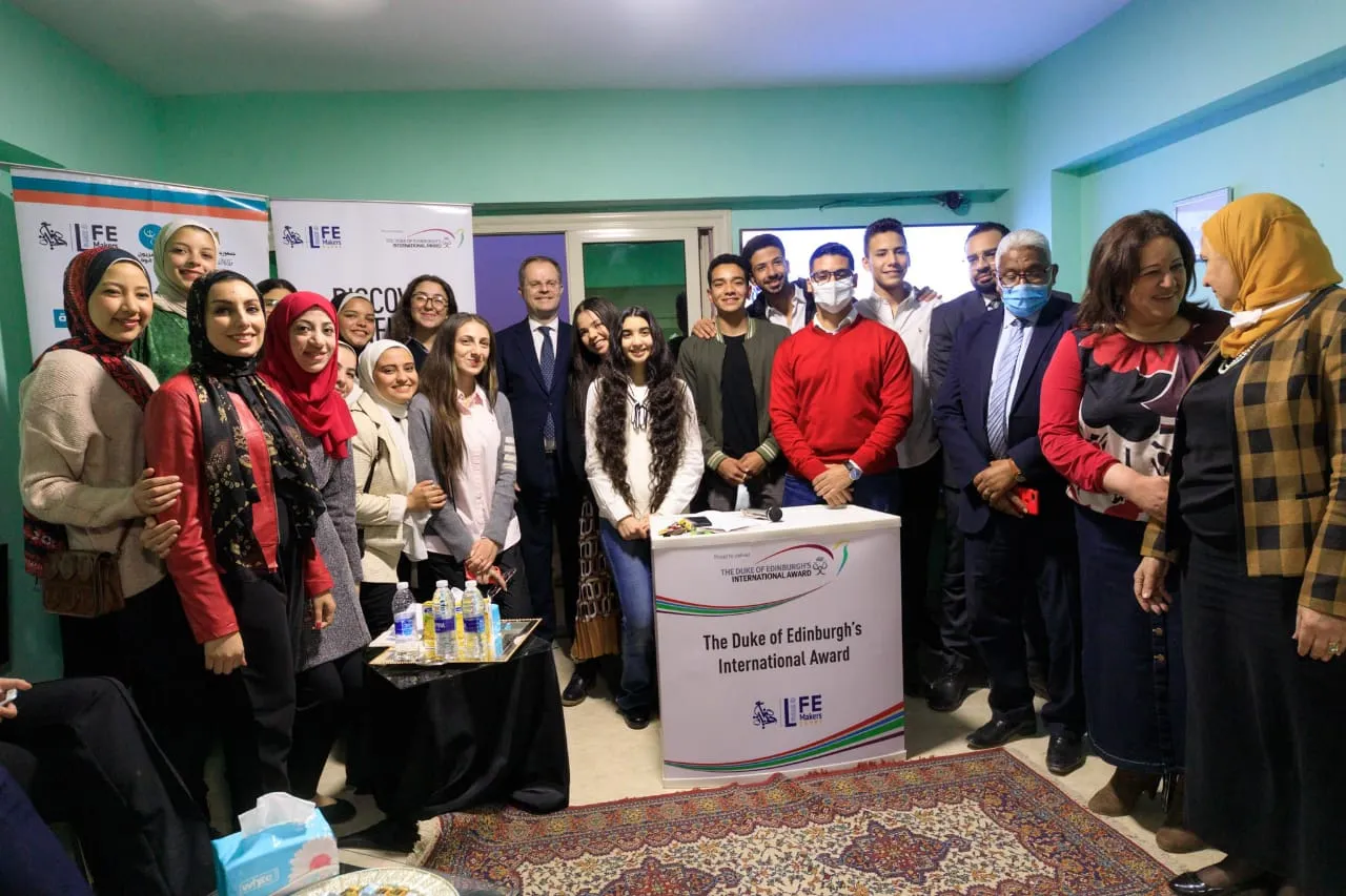 جانب من الزيارة 