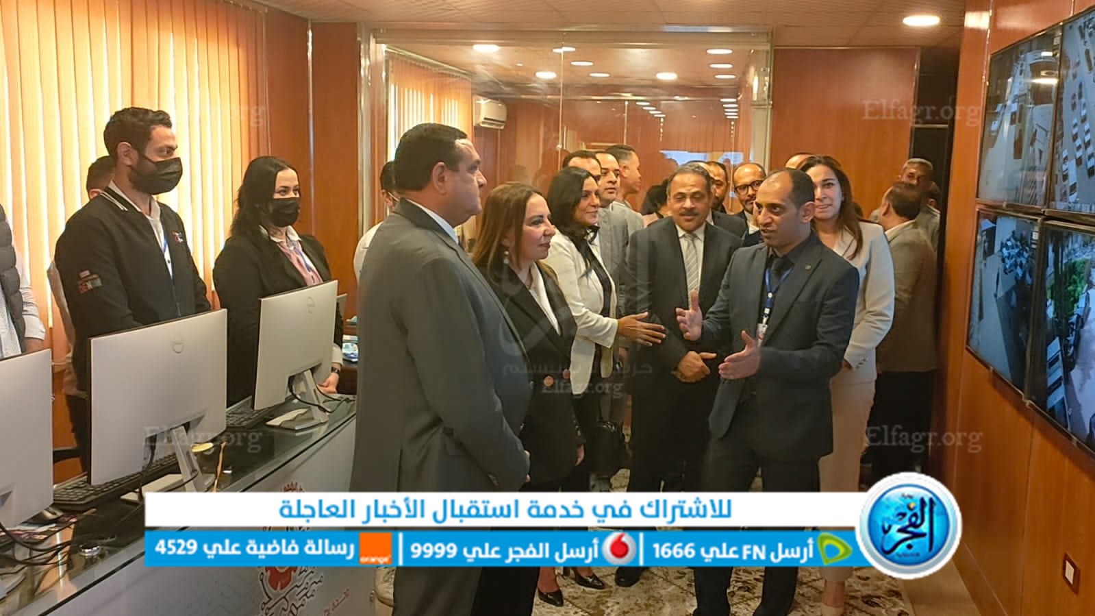 محافظ البحيرة يستقبل نائب وزير الاتصالات لبحث التطوير المؤسسي