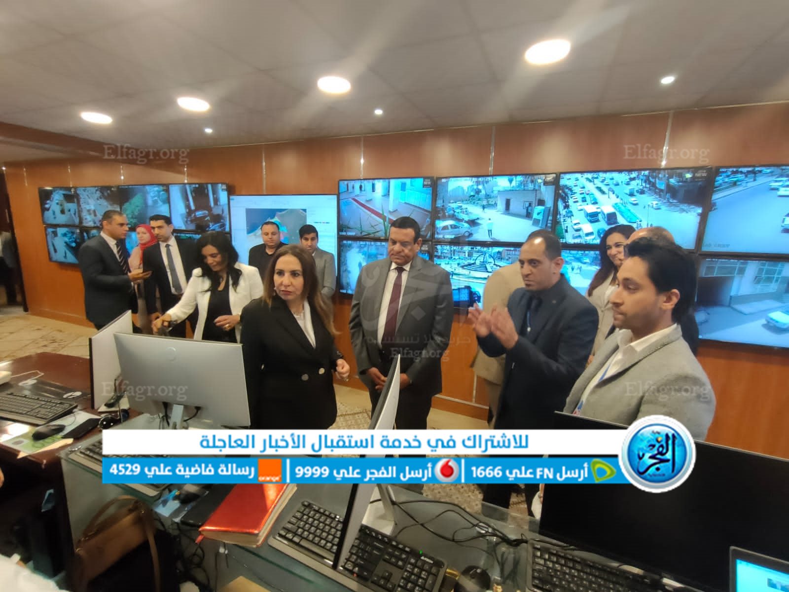 محافظ البحيرة يستقبل نائب وزير الاتصالات لبحث التطوير المؤسسي