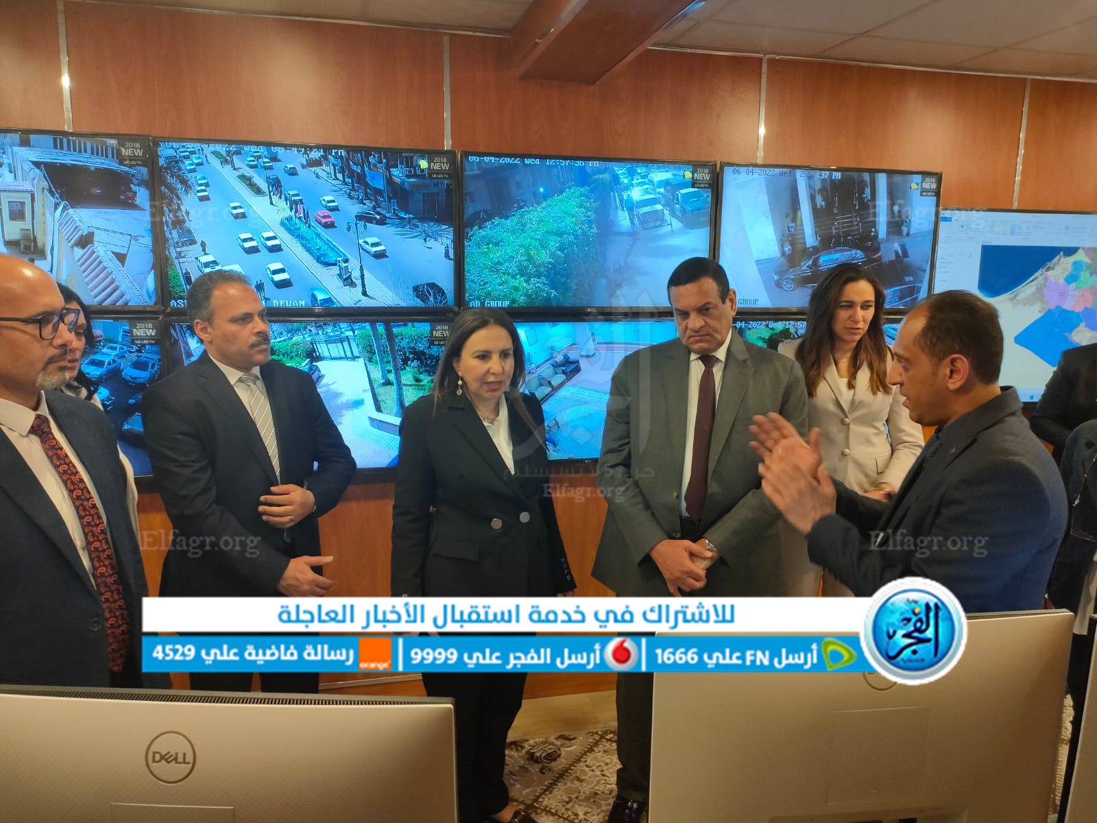 محافظ البحيرة يستقبل نائب وزير الاتصالات لبحث التطوير المؤسسي