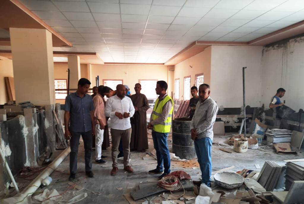 جولة نائب محافظ أسوان على مشروعات 