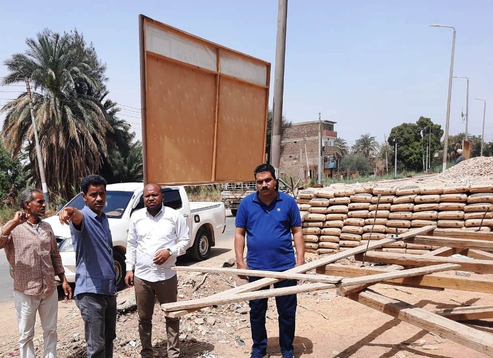 جولة نائب محافظ أسوان على مشروعات 