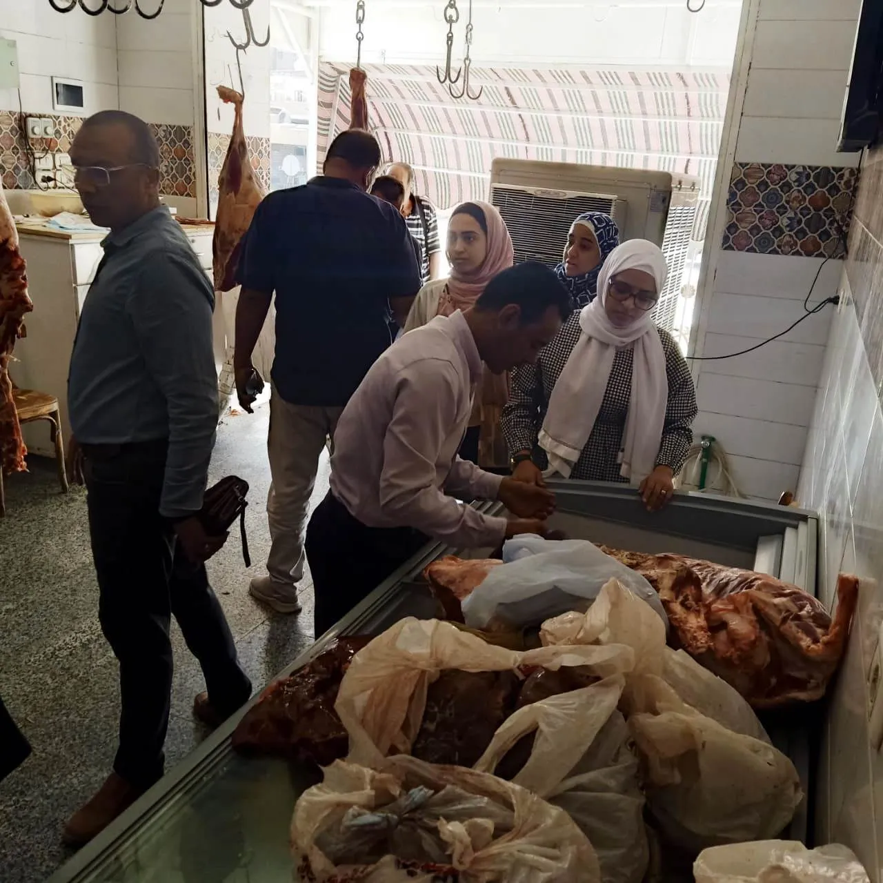 جانب من�الحملة 