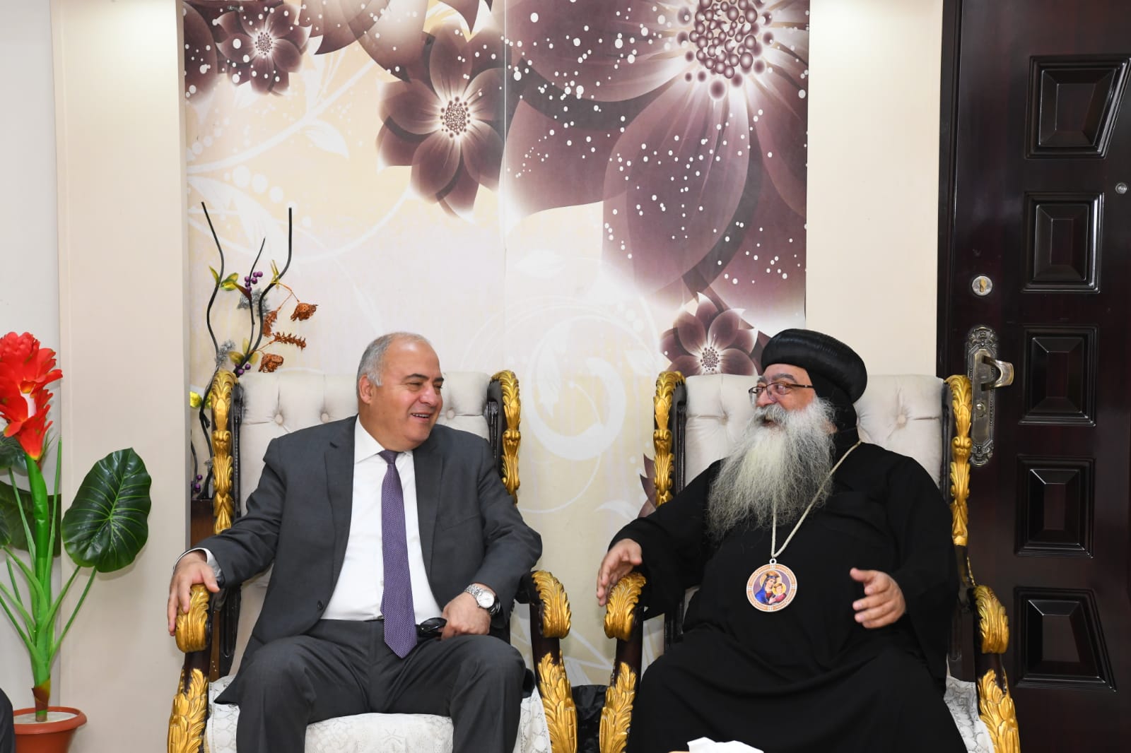 جانب من الزيارة