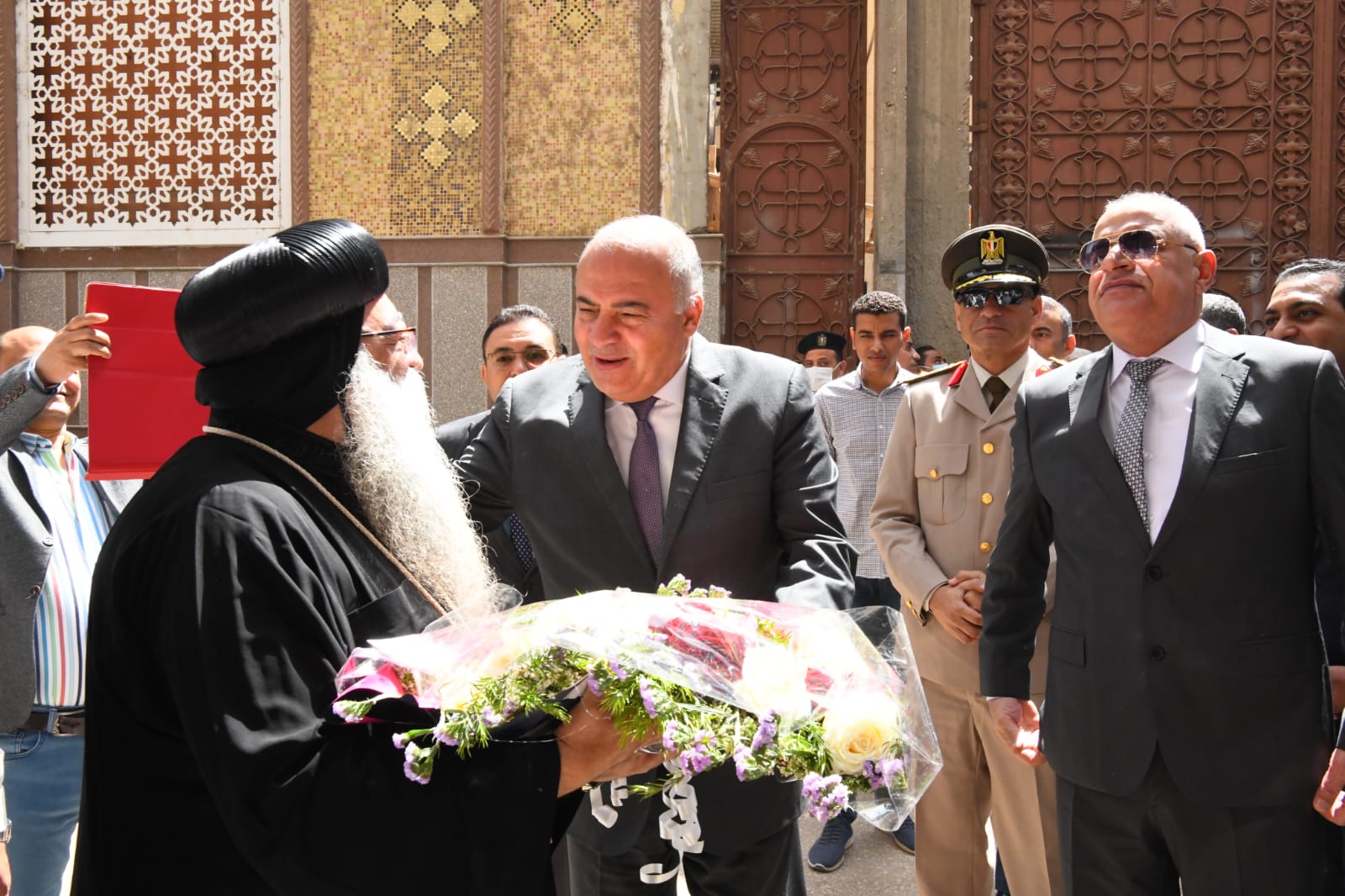 جانب من الزيارة