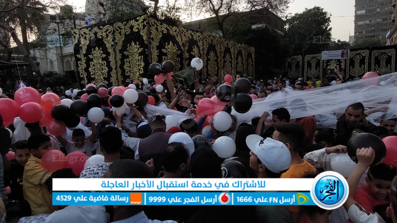 صلاة العيد من مسجد مصطفى محمود