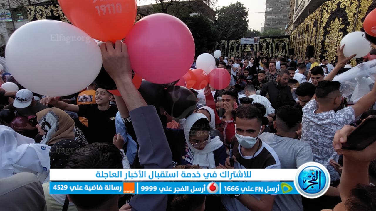 صلاة العيد من مسجد مصطفى محمود