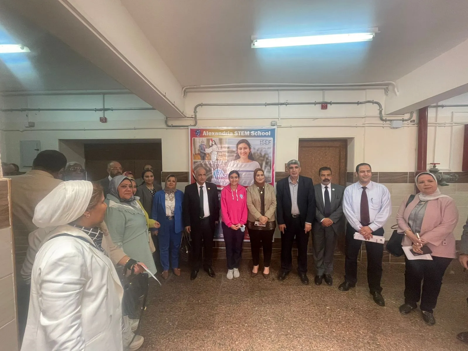 جانب من الزيارة