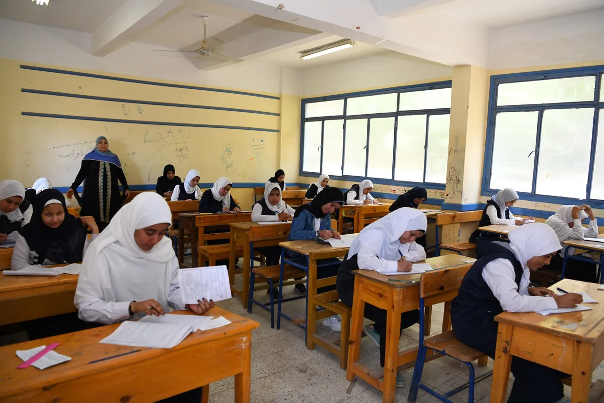 جانب من الامتحانات