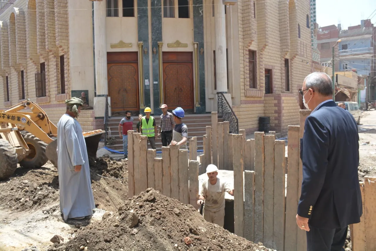 تفقد مشروعات حياة كريمة