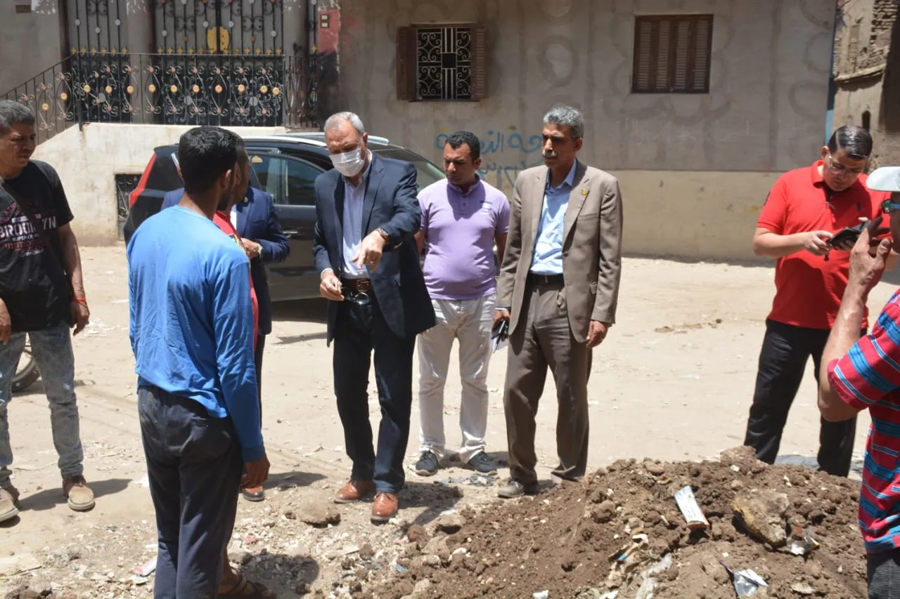 تفقد مشروعات حياة كريمة