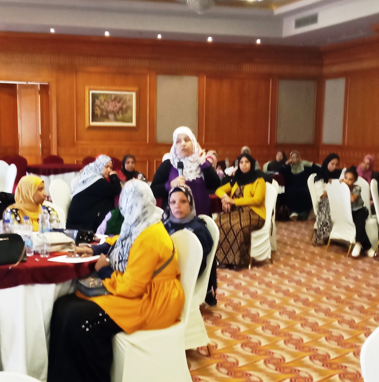 �فعاليات الدورة التدريبية بأسوان