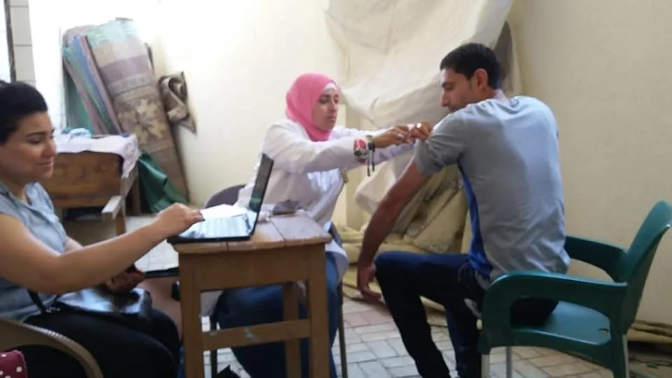 جانب من القافلة