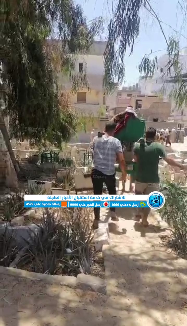 جانب من الجنازة