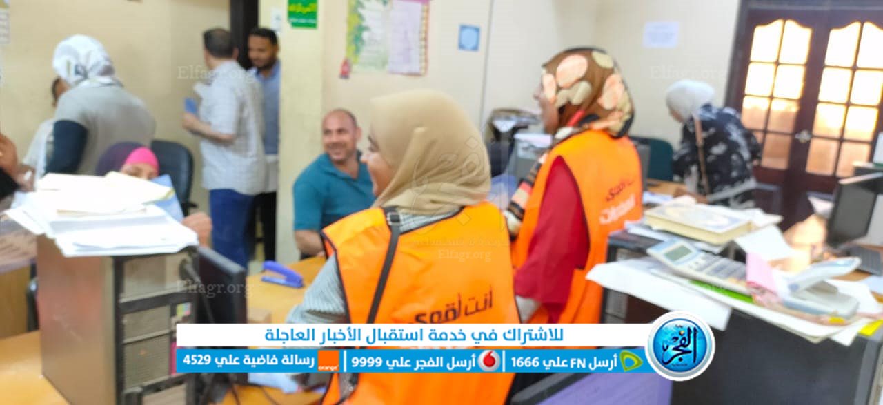 وحدة متطوعى صندوق مكافحة وعلاج الإدمان خلال تواجدهم في شركة مياه الفيوم