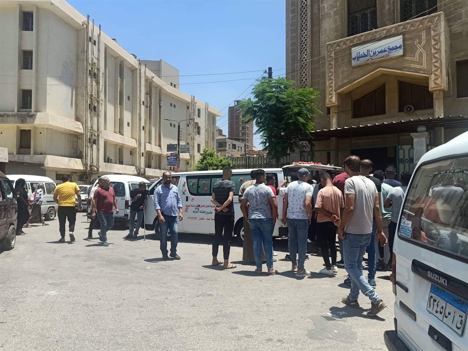 تشييع جنازة محمد المداح