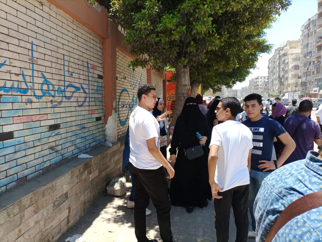 طلاب الثانوية العامة بالإسكندرية