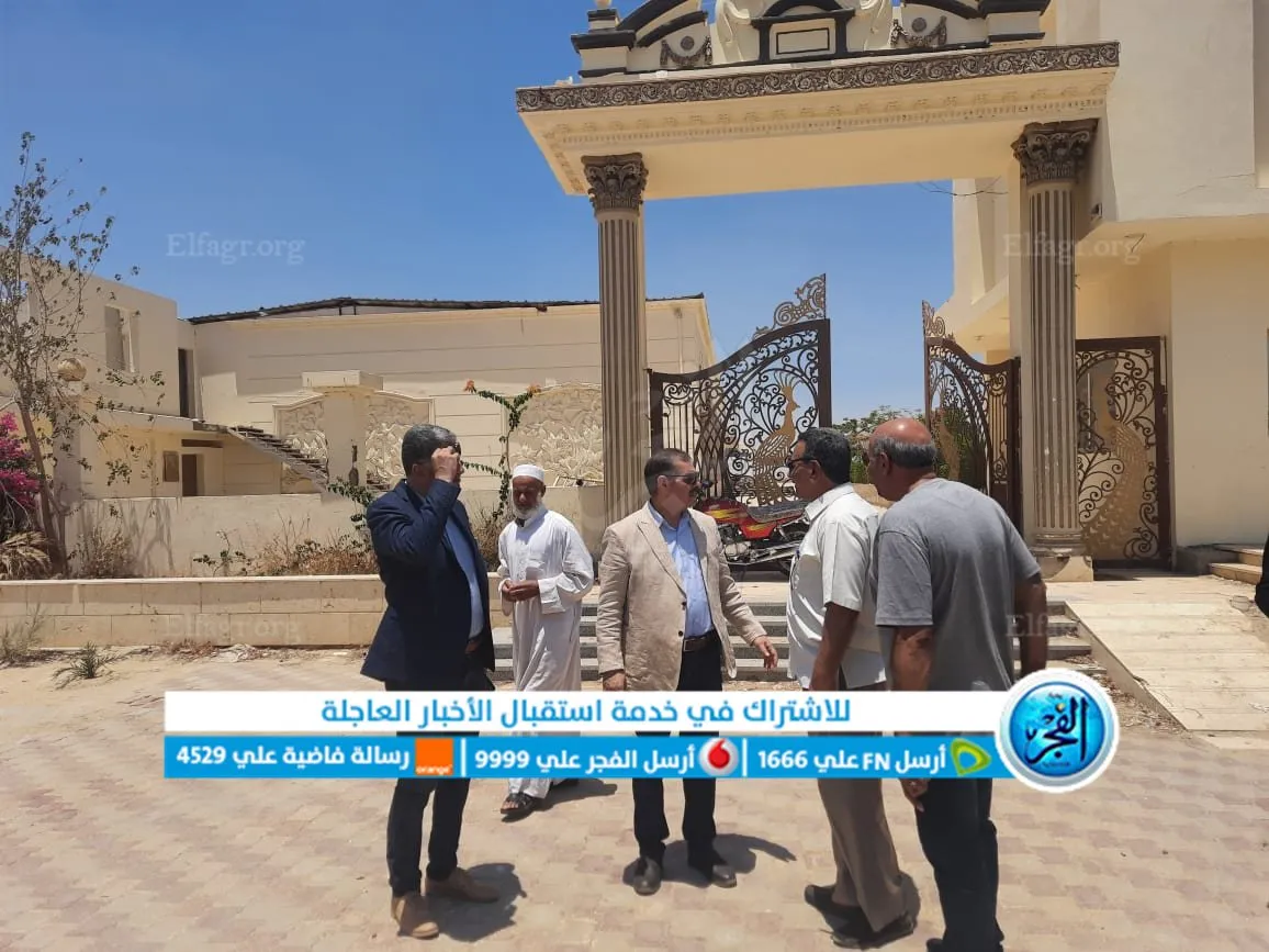 السكرتير العام المساعد يتفقد المنشآت السياحية على ساحل بحيرة