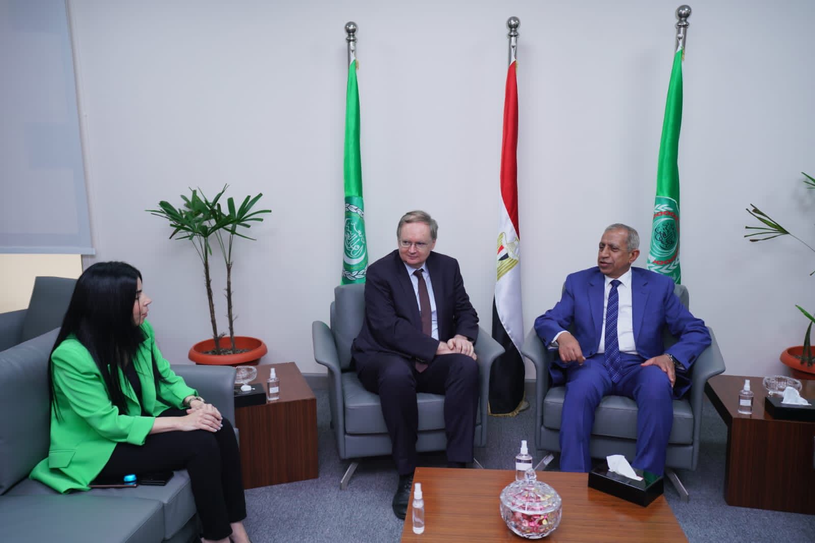جانب من الزيارة