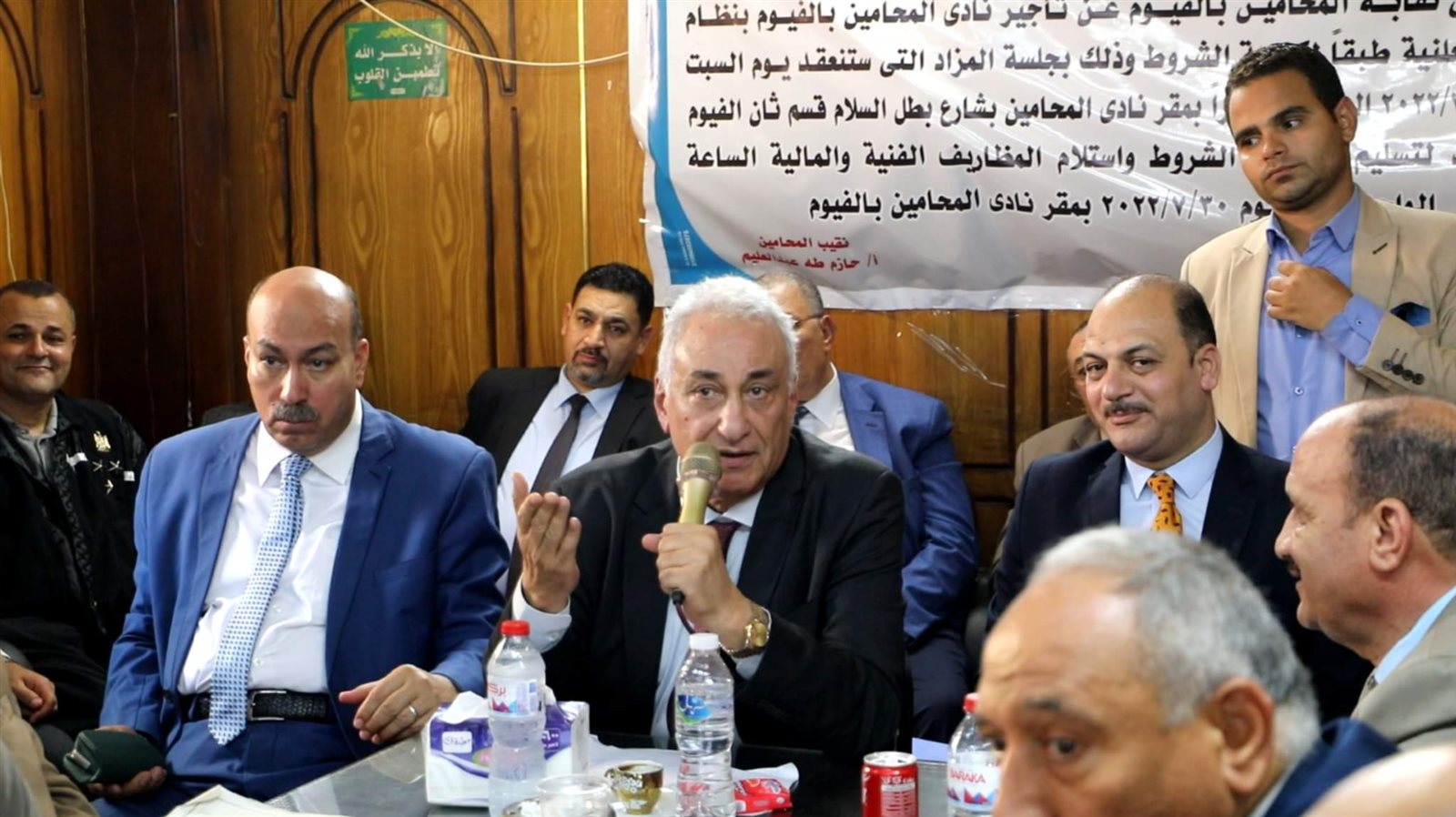 سامح عاشور المرشح لمقعد نقيب المحامين 