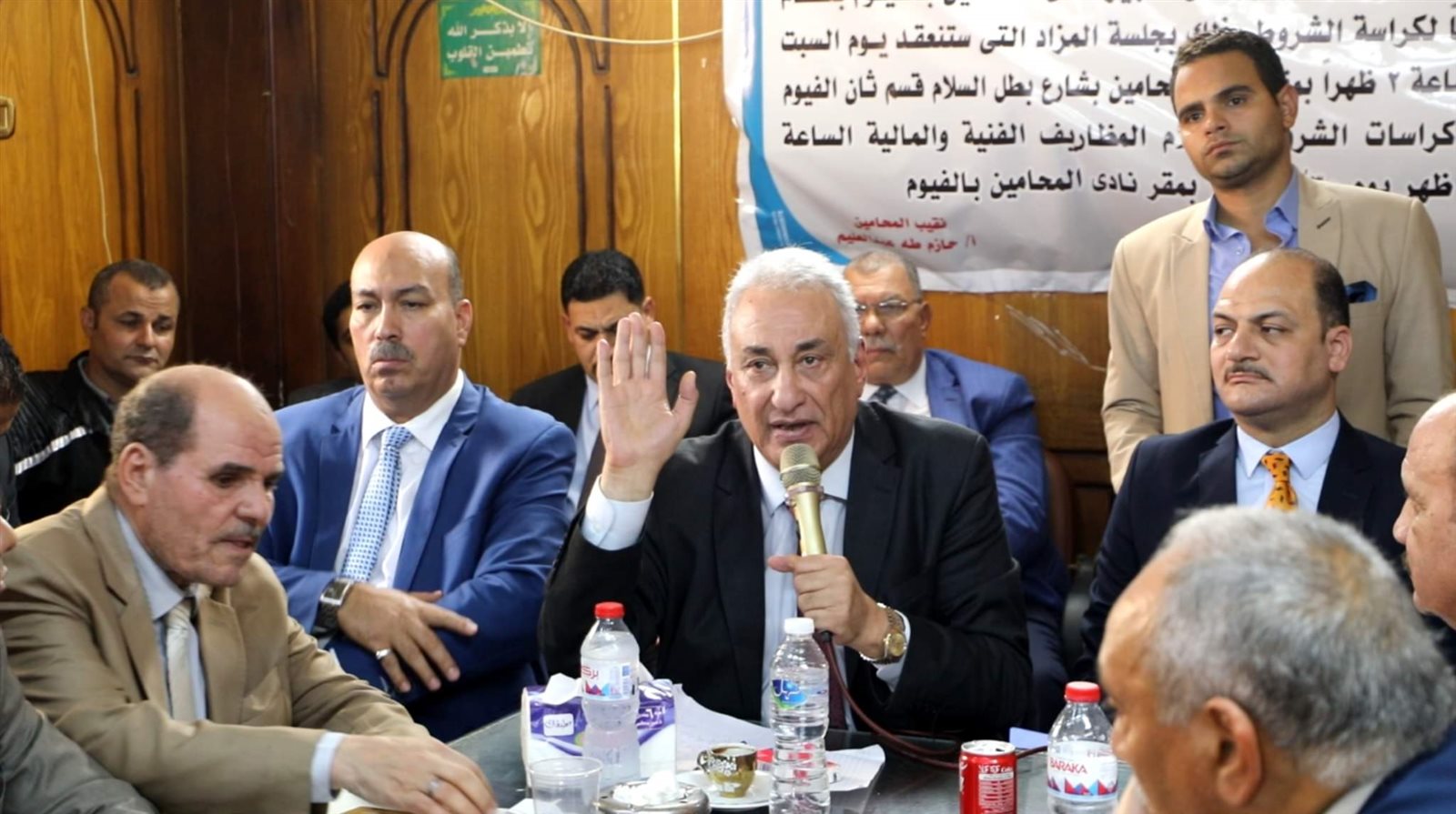 سامح عاشور المرشح لمقعد نقيب المحامين 