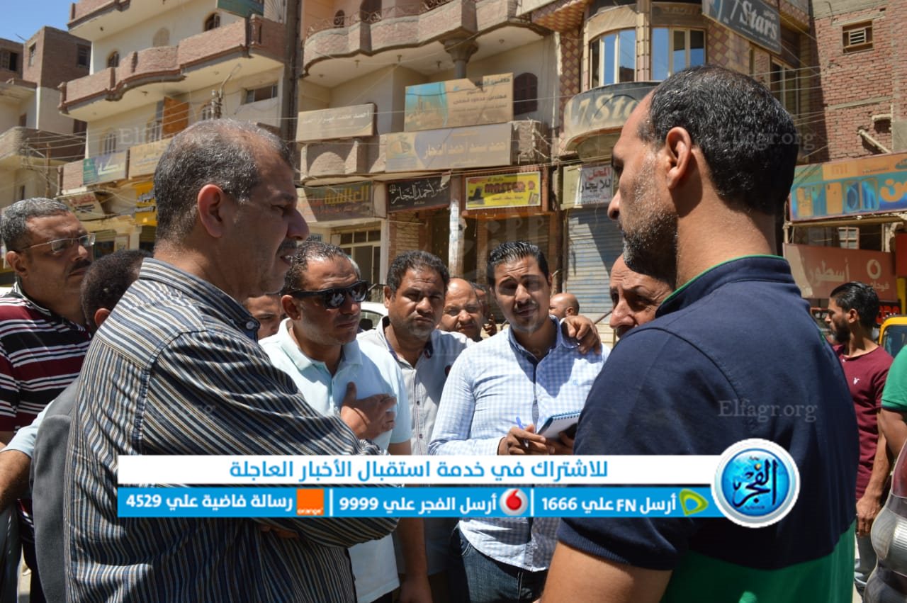 جولة ميدانية لرئيس مياه الفيوم بقرية سنهور القبلية 