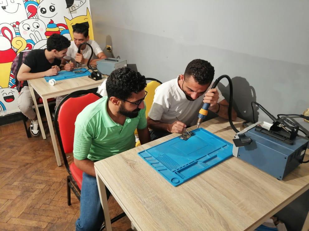 جانب من البرنامج التدريبي