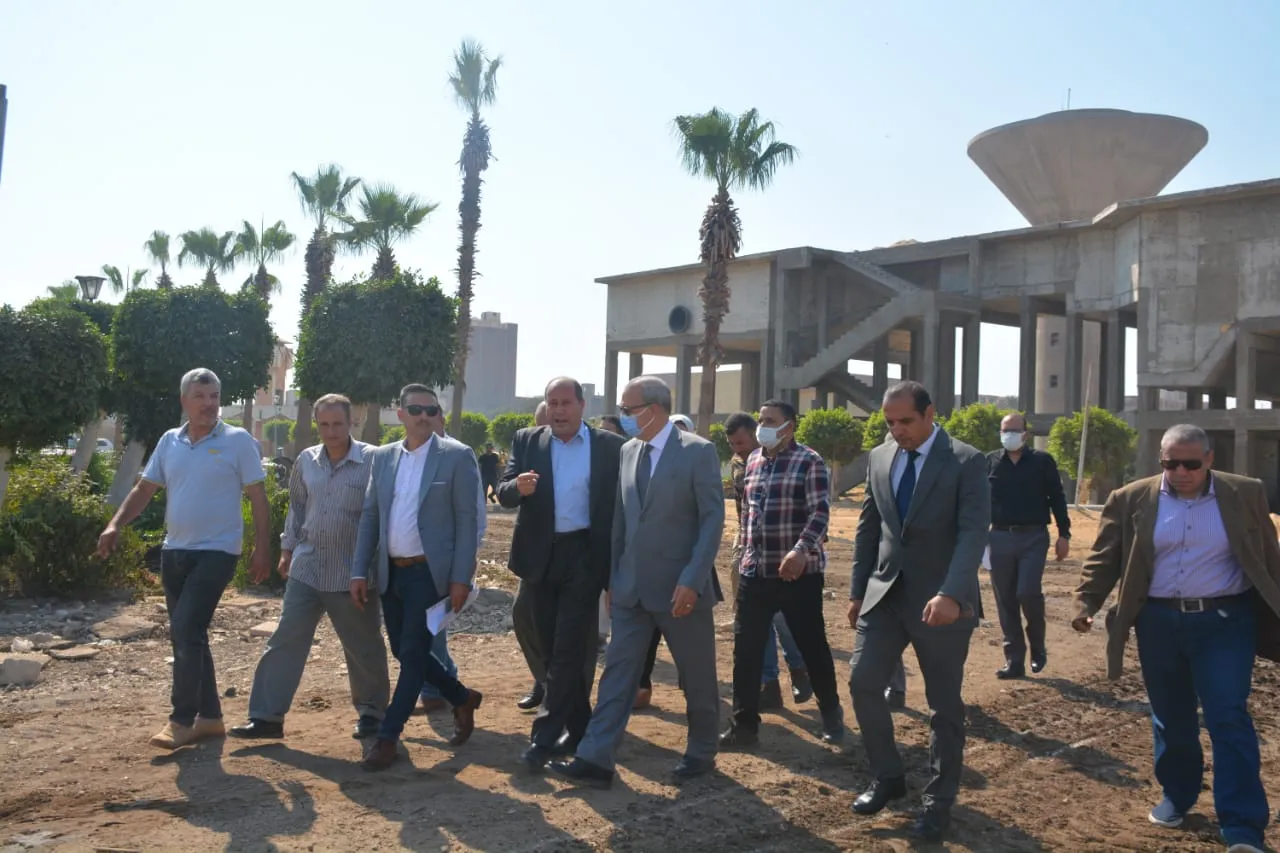 افتتاح مشروعات بالقليوبية 