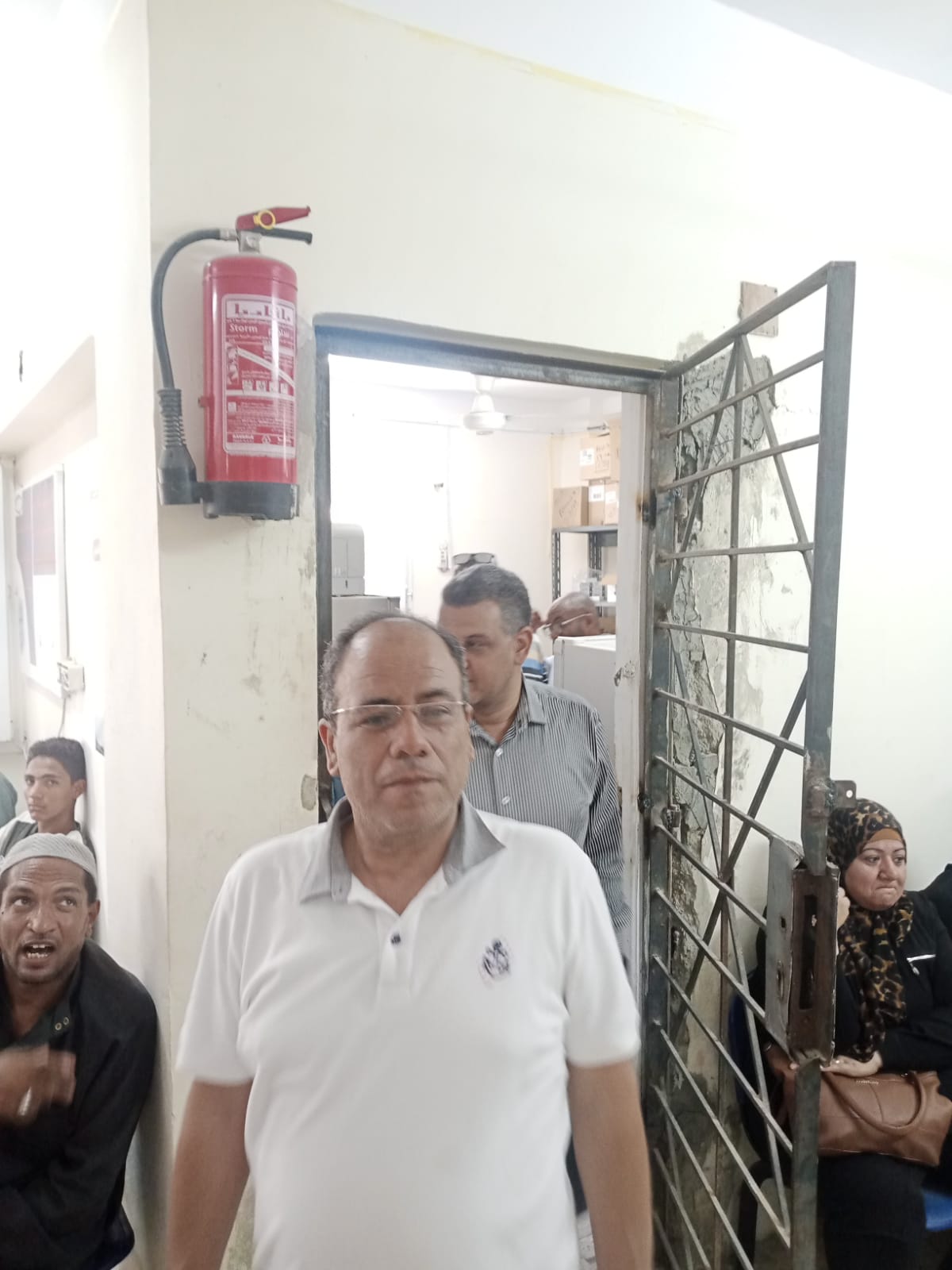 زيارة وكيل وزارة الصحة لمقر التأمين الصحي