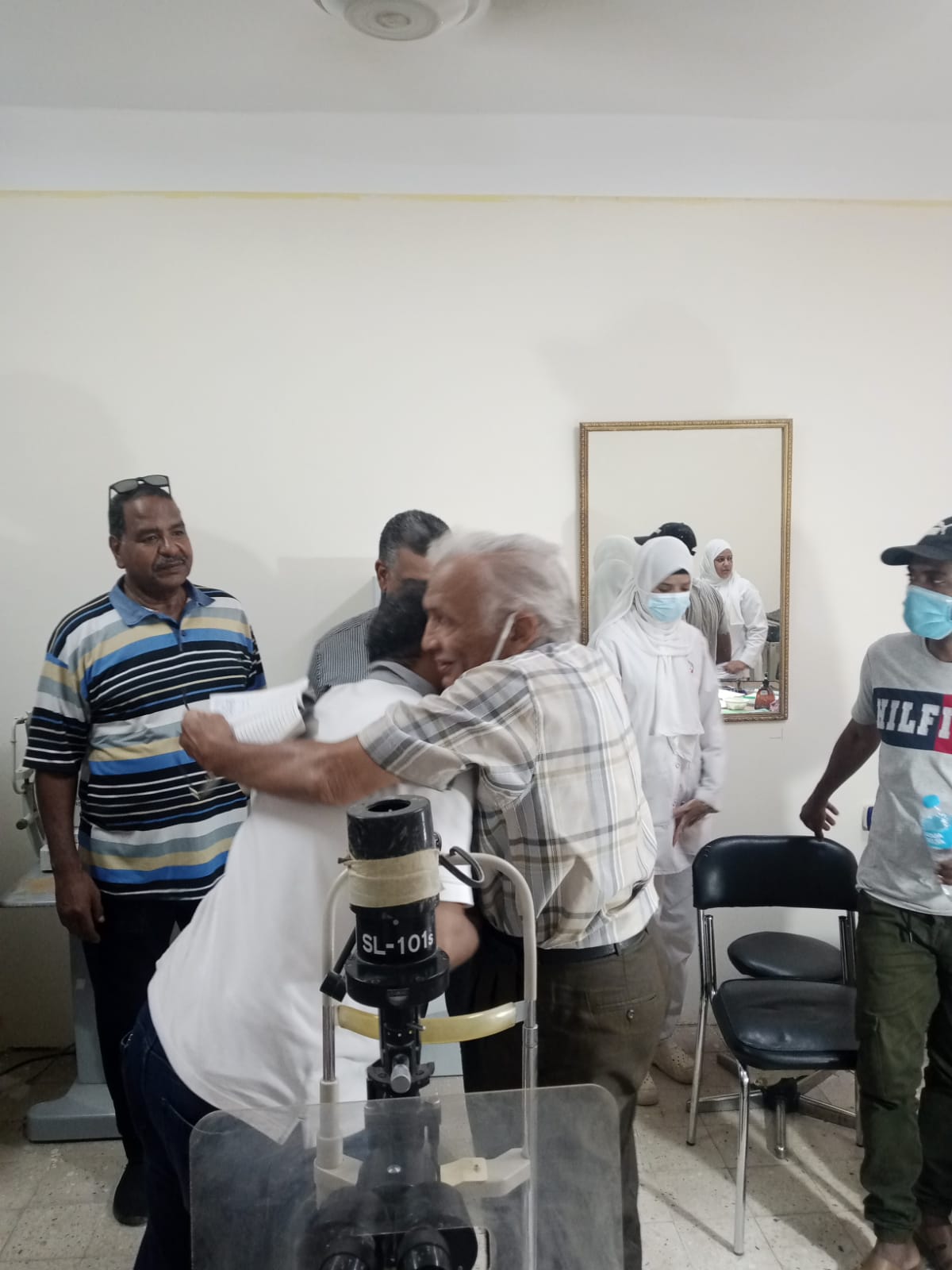 زيارة وكيل وزارة الصحة لمقر التأمين الصحي